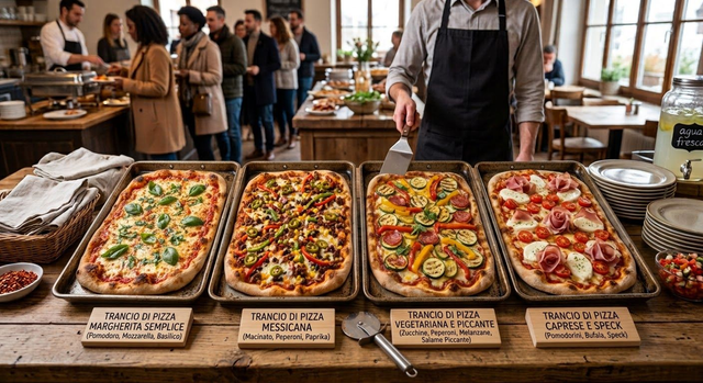 Vendredi: 09.10 Pizza sur place 