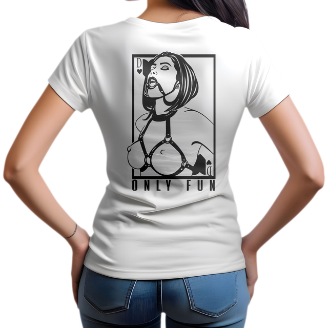 T-Shirt Femme &quot;Only fun&quot; 