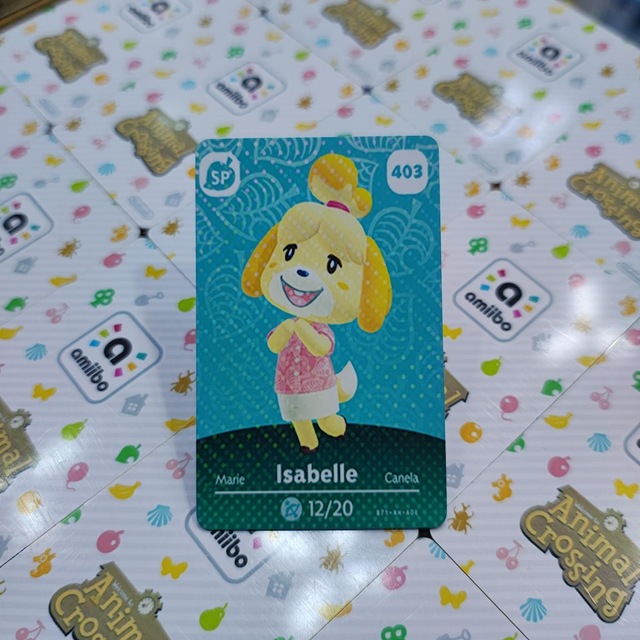 Tarjeta Amiibo Isabelle / Animal Crossing 403