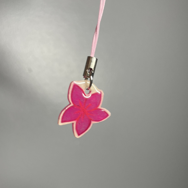 Mini Phone Charm Fleur 