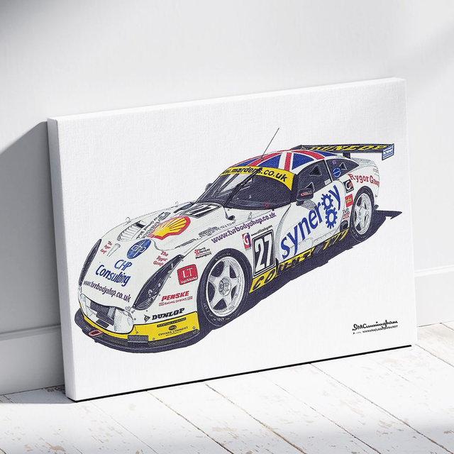 A03064 TVR Tuscan T400R British GT 2003 CDL Racing #27 GTO Class