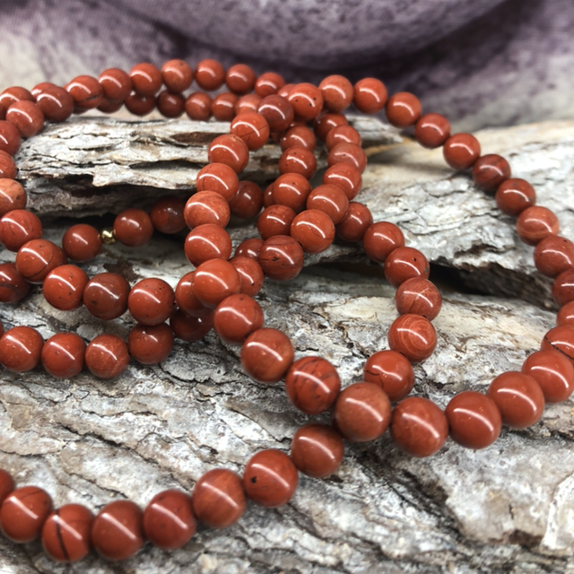 Bracelet Jaspe Rouge