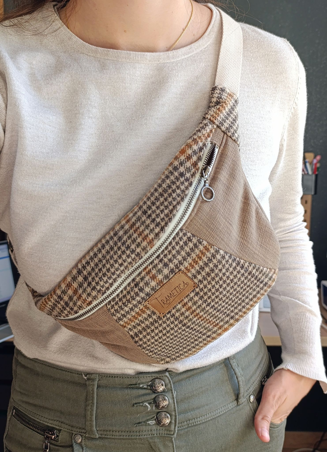 Sac banane Syrma - Châtaigne