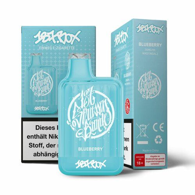 187 Box - Blueberry - 20mg/ml (Kindersicherung) // Steuerware