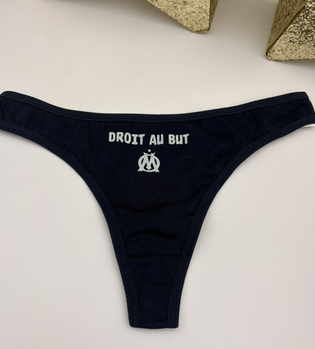 Tanga DROIT AU BUT marine 