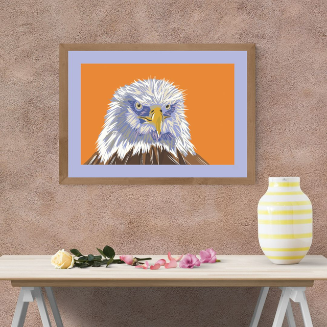 Bold Eagle (Feathers Collection) A3 Limited Edition Art Print