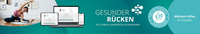 Gesunder Rücken Präventionskurs mit Kassenförderung