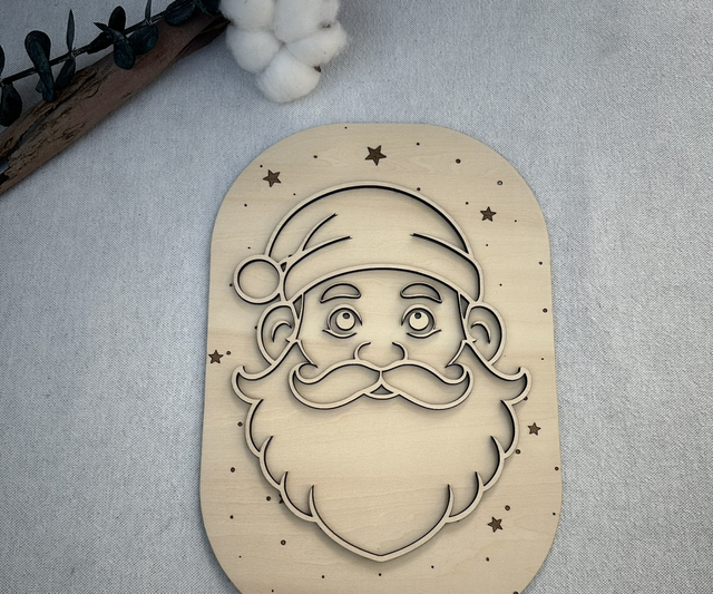 🎅 Plaque d’activité Trofast – Père Noël