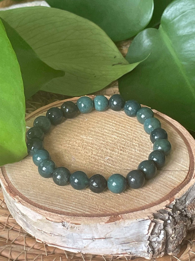 Bracelet agate mousse
