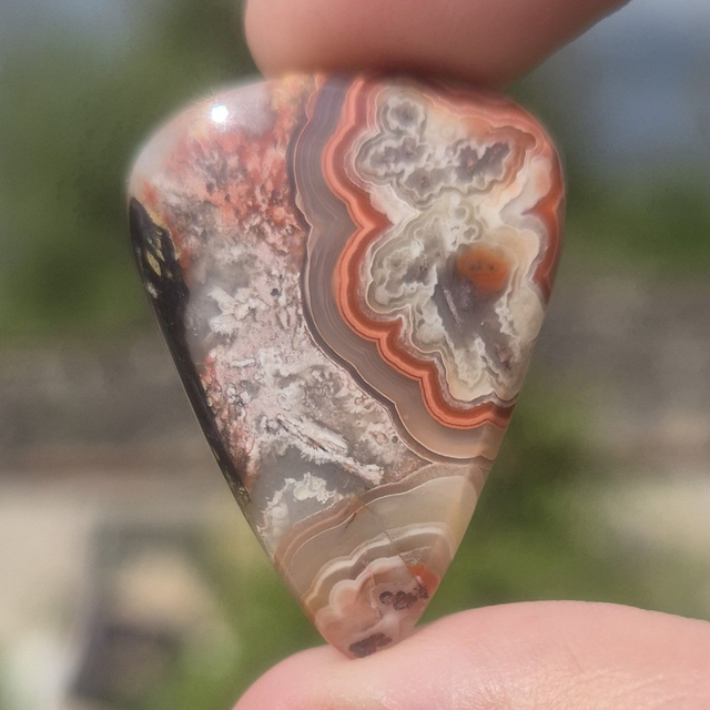 Pierre seule - Agate Crazy Lace (160)