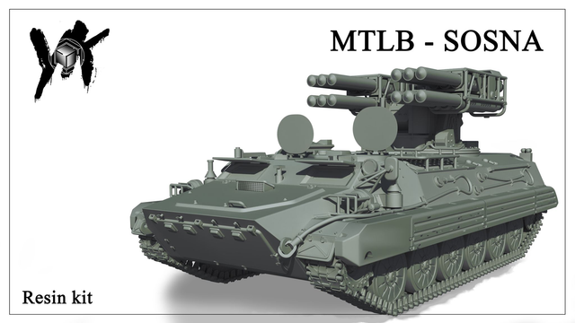 YK 3D Home - 1/72 MT-LB Sosna