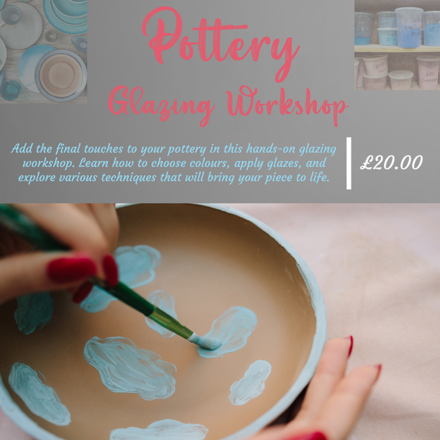 Pottery Wheel Workshop - Part 3 - Glazing 