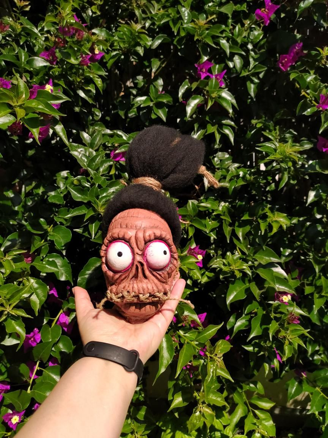 Cabeza reducida Beetlejuice