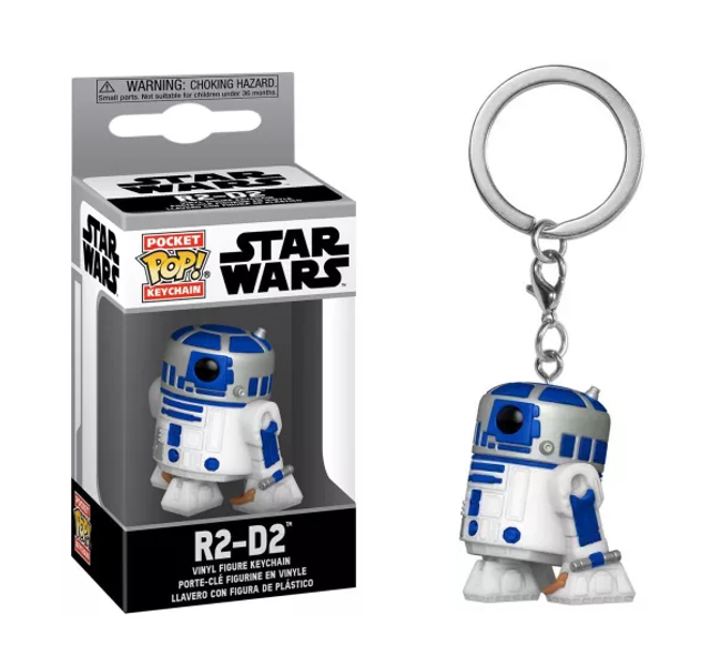 R2-D2 - Star Wars - Pocket Pop Keychain 4cm 🤖✨