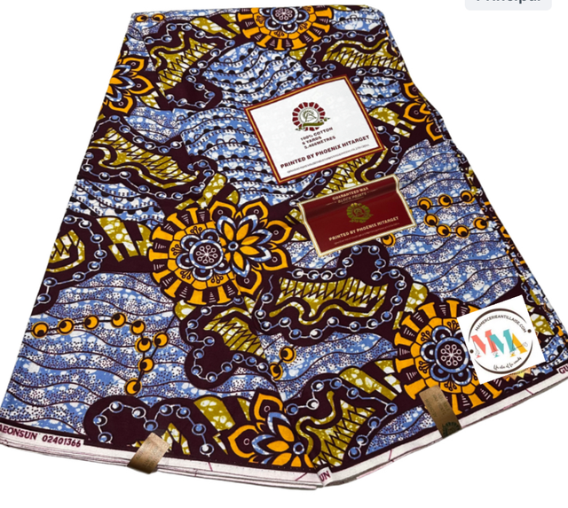 Wax Oasis Jaune 5m40 Coton