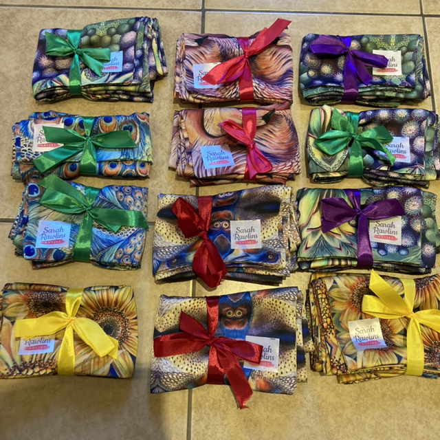 Assorted scarves - priced each