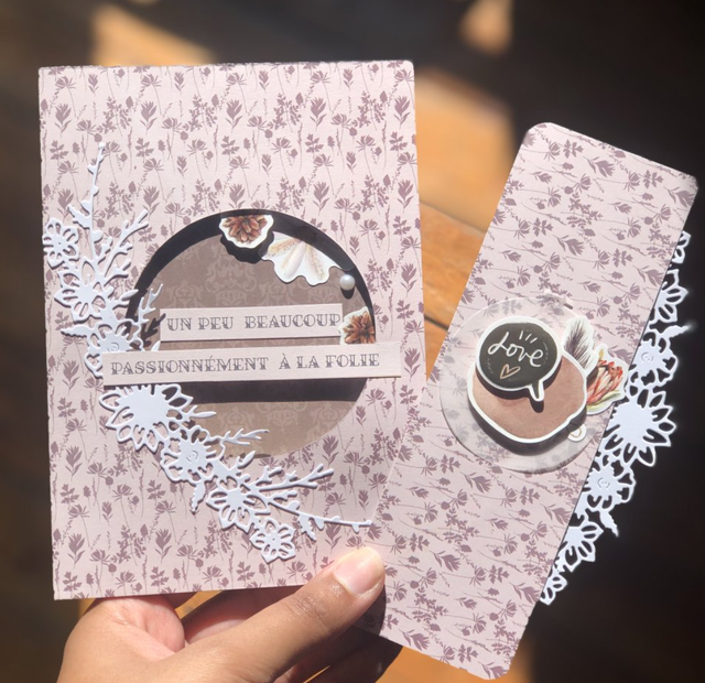 Carte et marque-pages