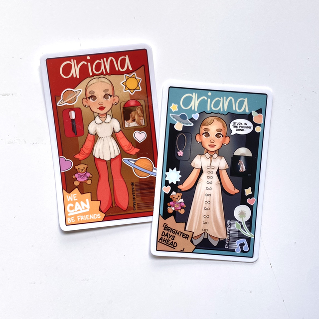 Ari Doll Sticker Set 