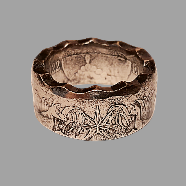 RESERVED FOR MARG: Australian Fifty Cents 2022 Coin Ring    