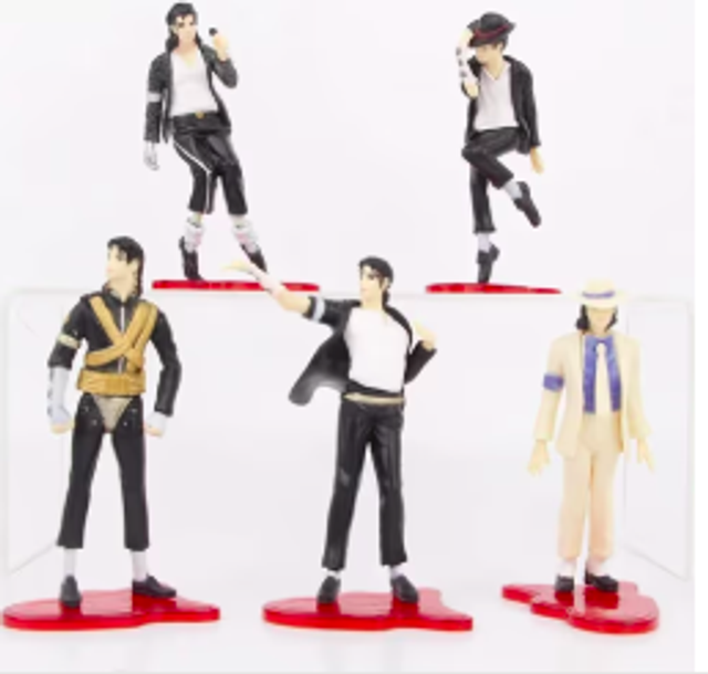 Michael Jackson figuren set van 5 stuks (11cm)
