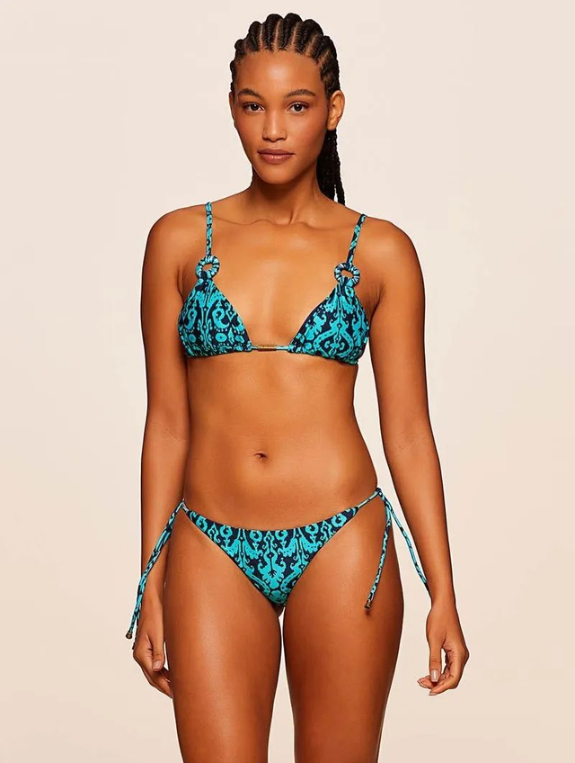 Biquíni Cortininha Estampado