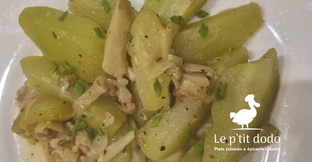 Chouchou aux lardons 