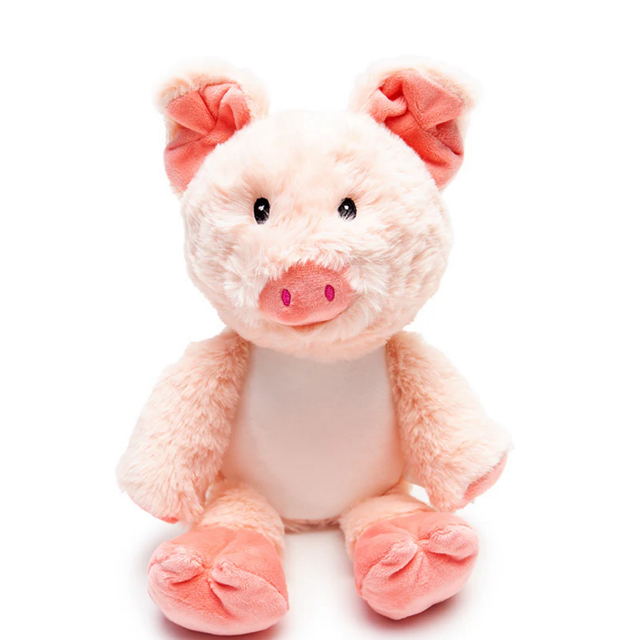 Personalised Plush Pig - Pink