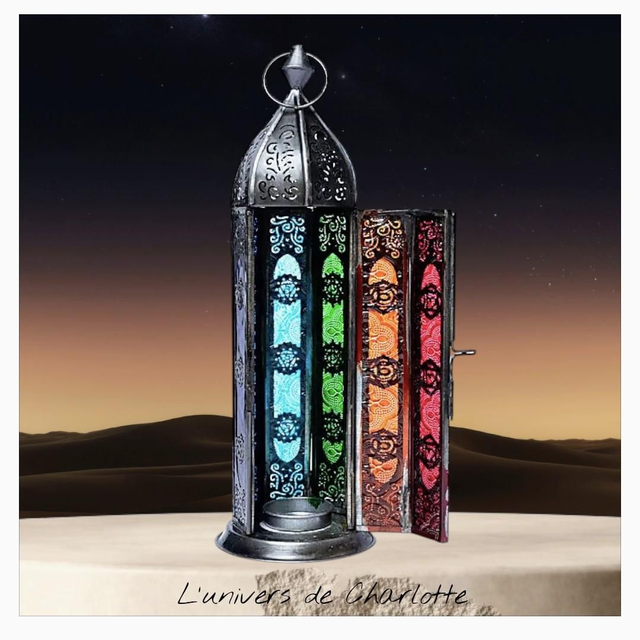 Éclairage d'ambiance oriental 7 chakras