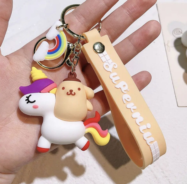 0334 - Sanrio - Pompompurin op een eenhoorn