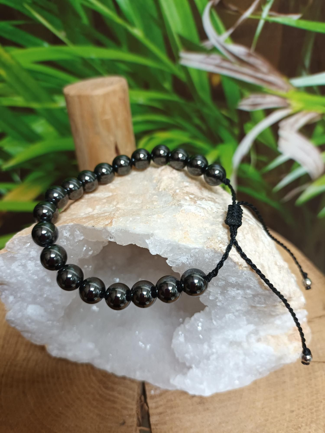 Bracelet en hématite magnétique