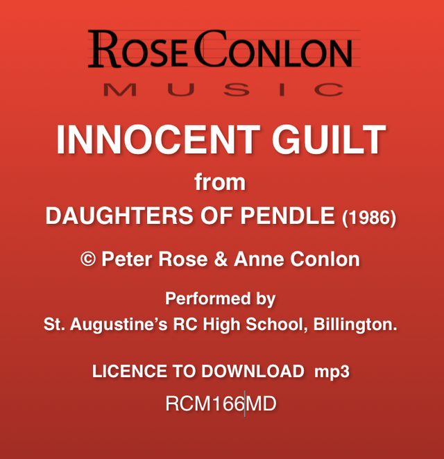 INNOCENT GUILT RCM166MD  from Daughters of Pendle by Peter Rose &amp; Anne Conlon