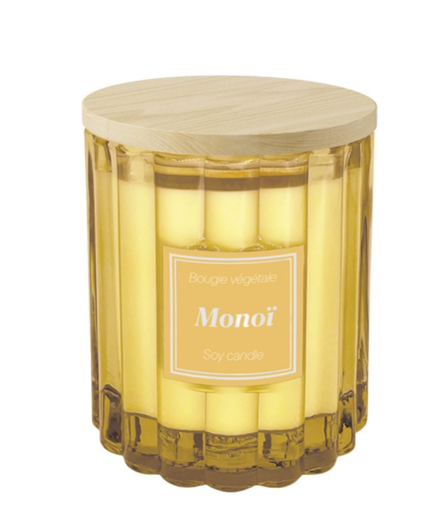 BOUGIE VÉGÉTALE MONOÏ – 190G