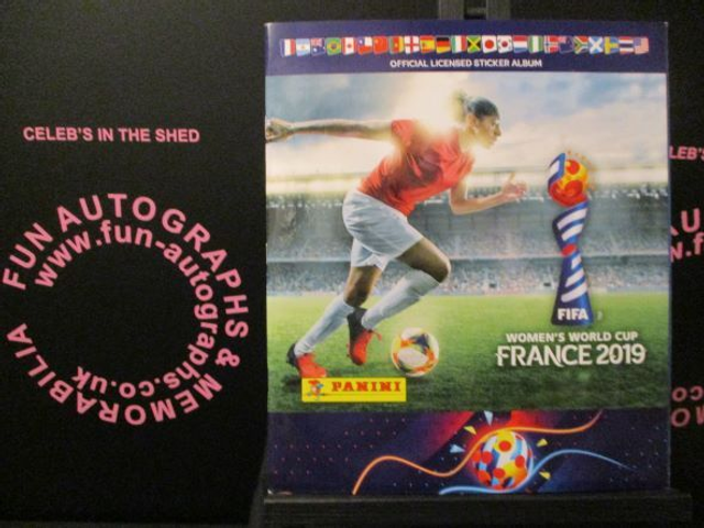 Women's World Cup France 2019 Empty Original Sticker Book (DAMAGED COVER)
