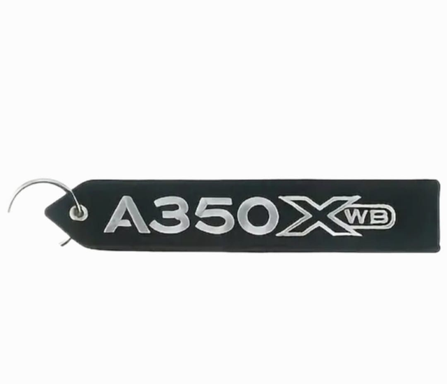 Flight Tag Keyring A350Xwb