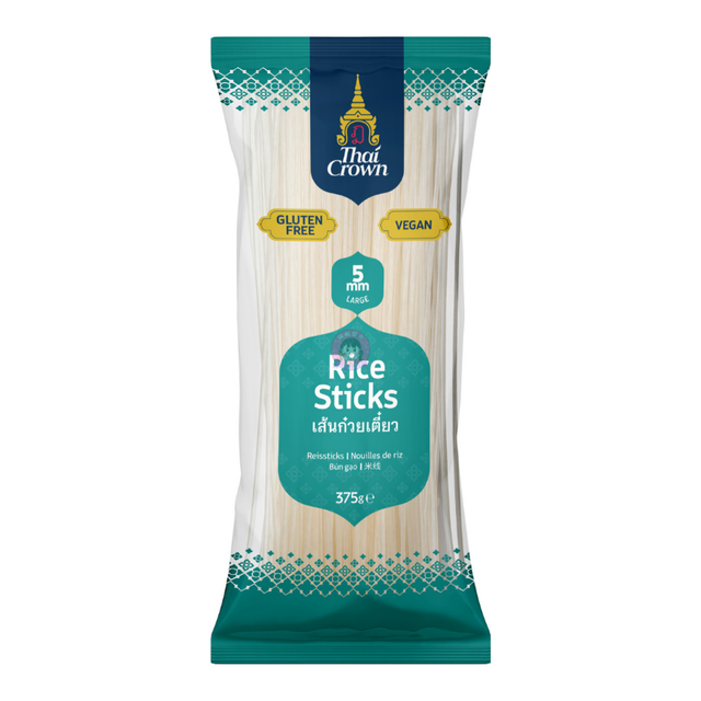 Thai Crown Noodle Rice Stick 5mm 375g