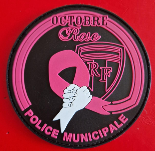Patch pvc Octobre Rose 