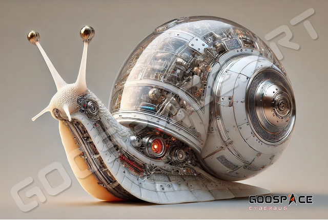 Tirage Cyberbug - Escargot 01