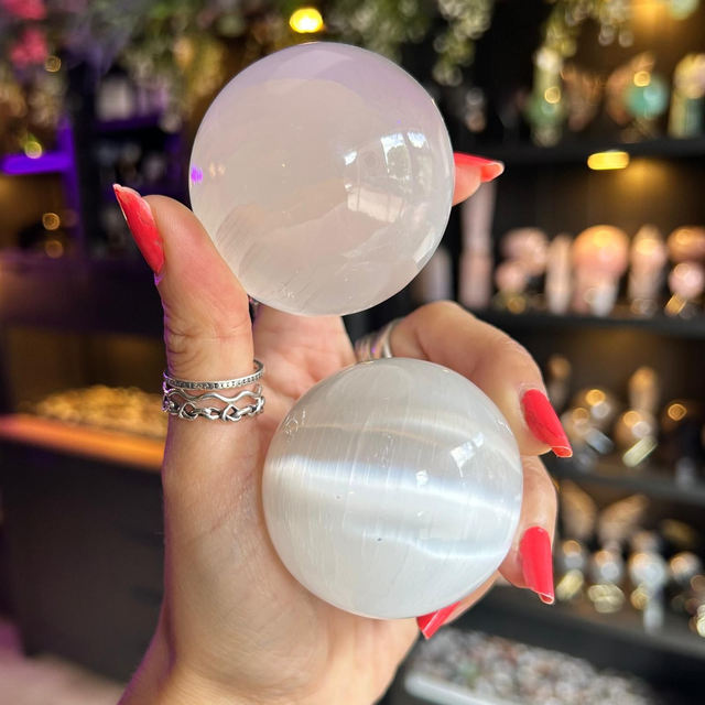 Selenite Sphere