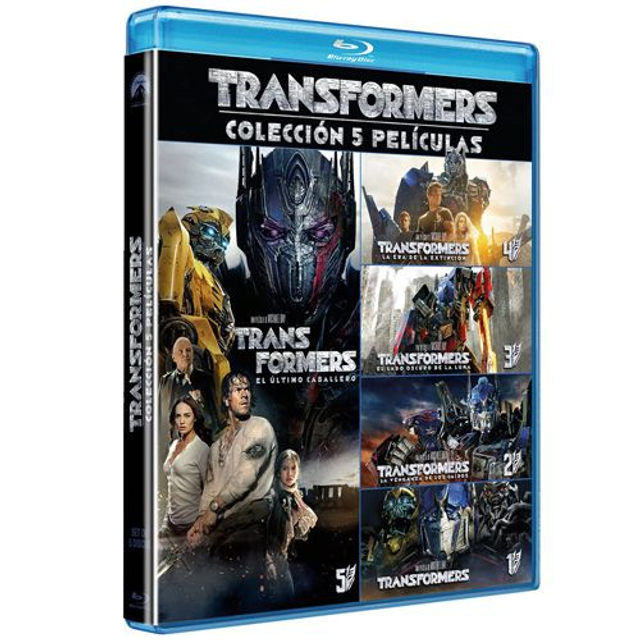Pack: Transformers 1-5 [Blu-ray]