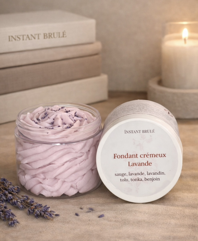 Fondant crémeux Lavande