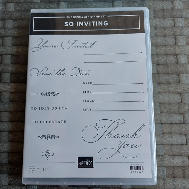 So Inviting stamp set 