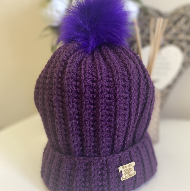 Handmade Crochet Beanie - various colours