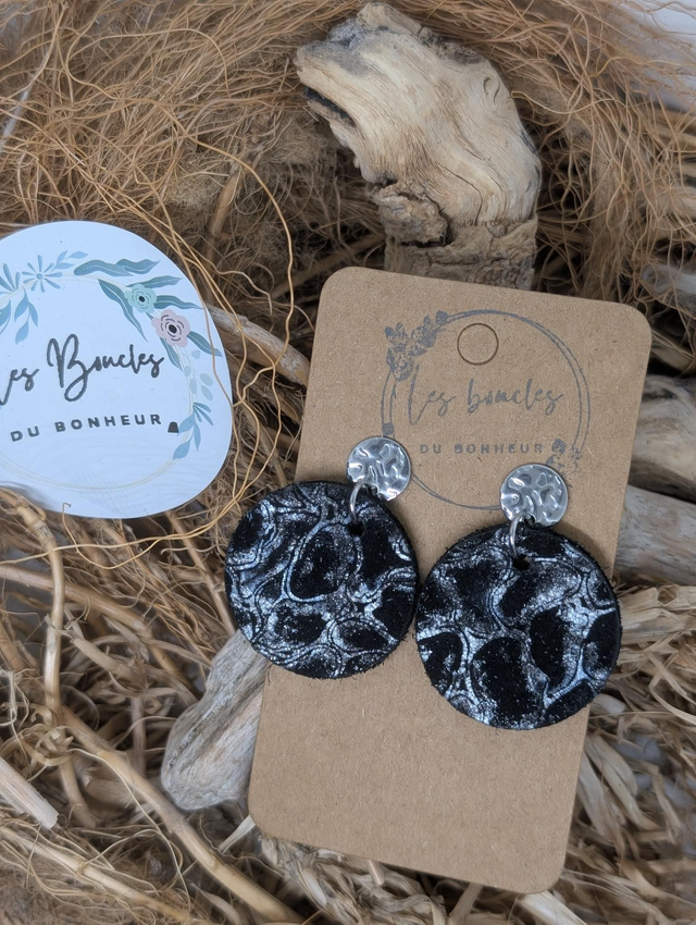 Moon mo2519 noir argenté 