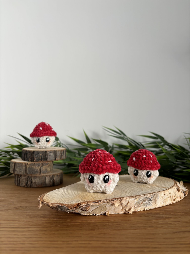 Mushroom Keychain 