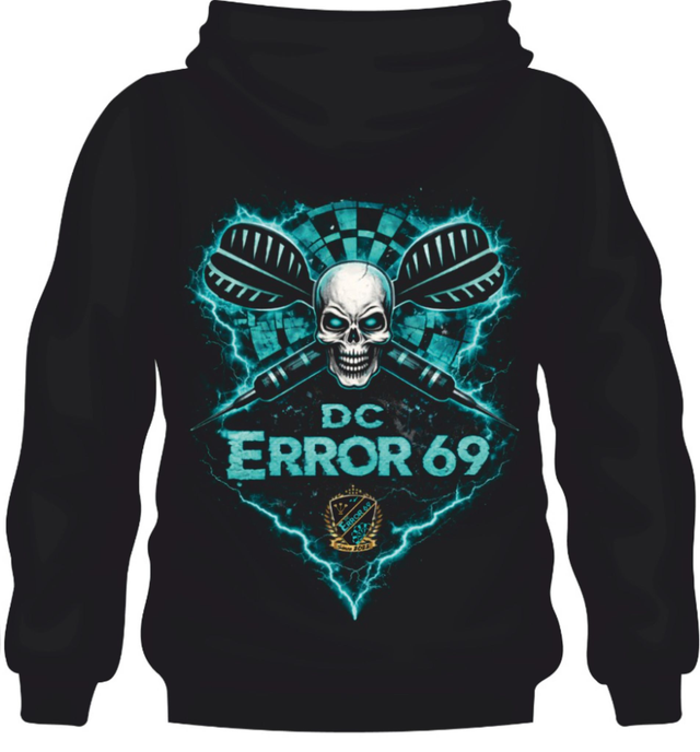 DC Error 69 Hoodie Retro