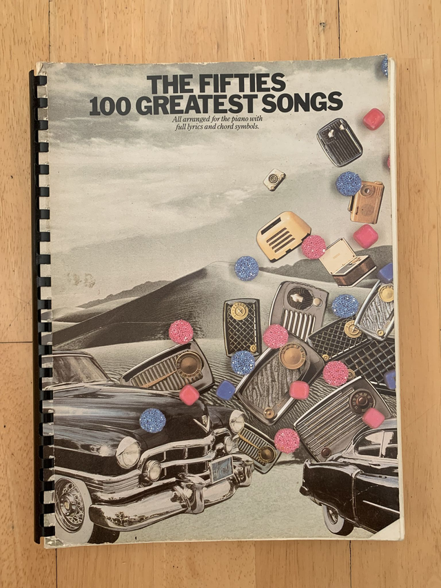 The fifties 100 greatest songs for piano with lyrics &amp; chord symbols music book