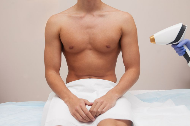 2 sessões Depilação laser Corpo inteiro Masculino