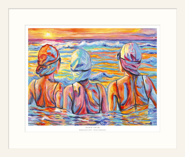 Dawn Swim 12”x10” (Mount)