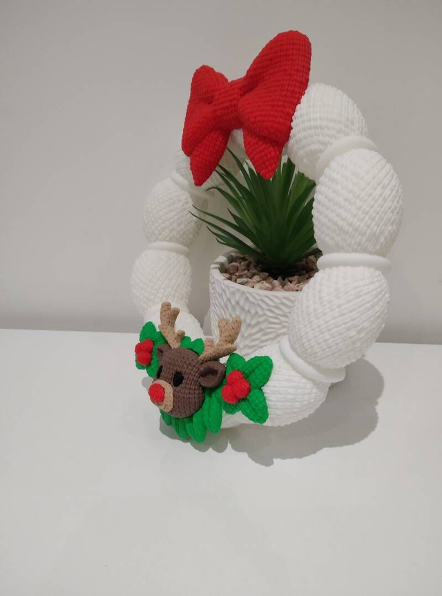 Couronne de Noël Renne