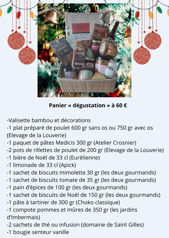 Panier garni "dégustation"